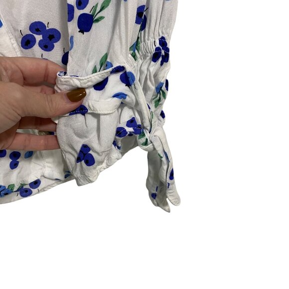 Anthropologie Maeve Blueberry Blithe Button Up Blouse Size 4 - Picture 3 of 9